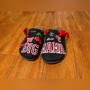 Black Birkenstock Like Loafers, Custom Made Design Inspired by Artist Latto